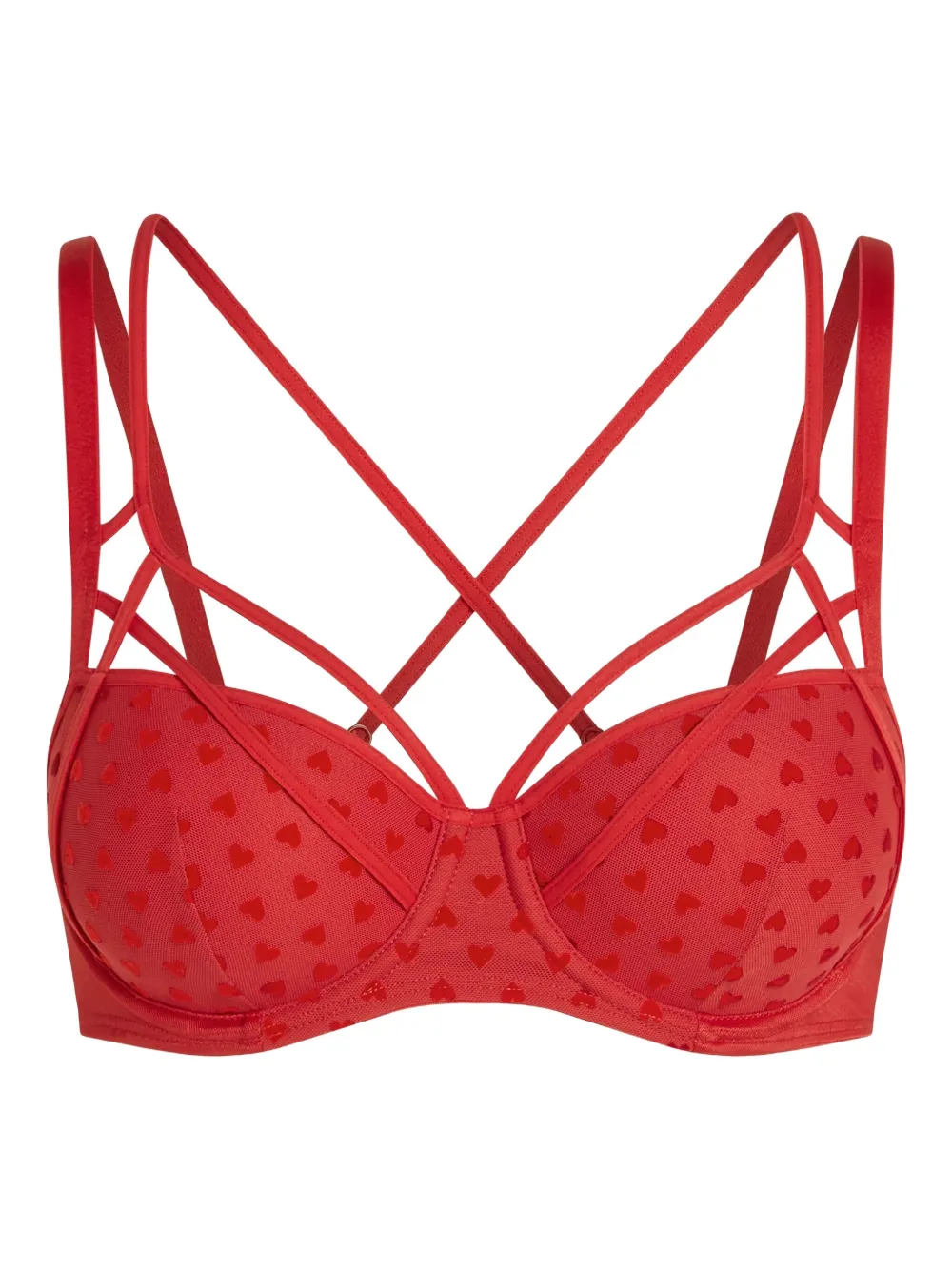Marlies Dekkers Reggiseno con stampa - Rosso