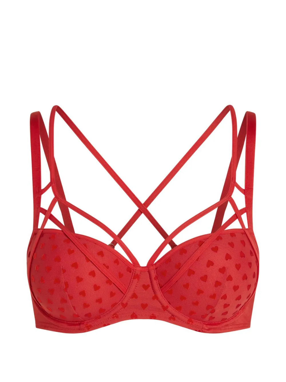 Marlies Dekkers Reggiseno con stampa - Rosso