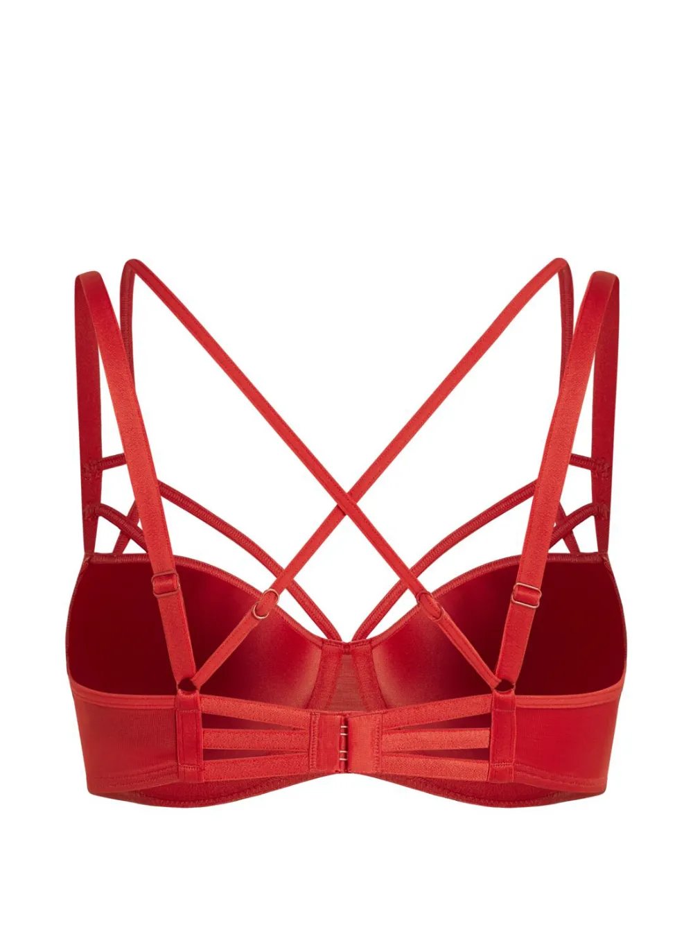  Marlies Dekkers Heart-print Strap-detail Bra - Red 
