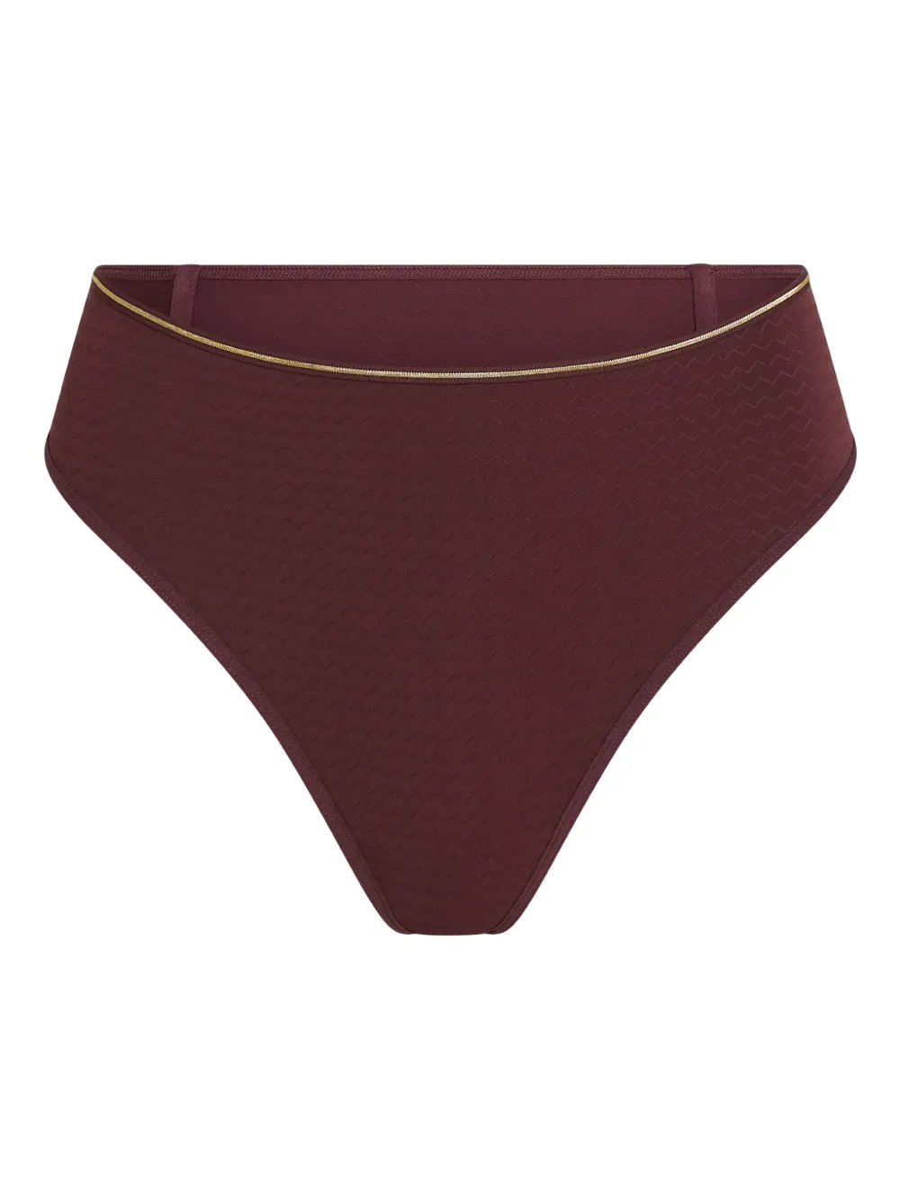 Marlies Dekkers Perizoma Dame de Paris con dettaglio chevron - Rosso