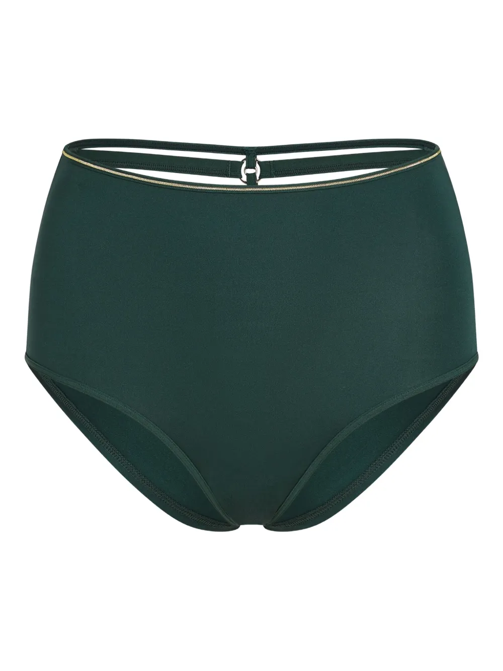 Marlies Dekkers High-waist Strap-detail Briefs In Green