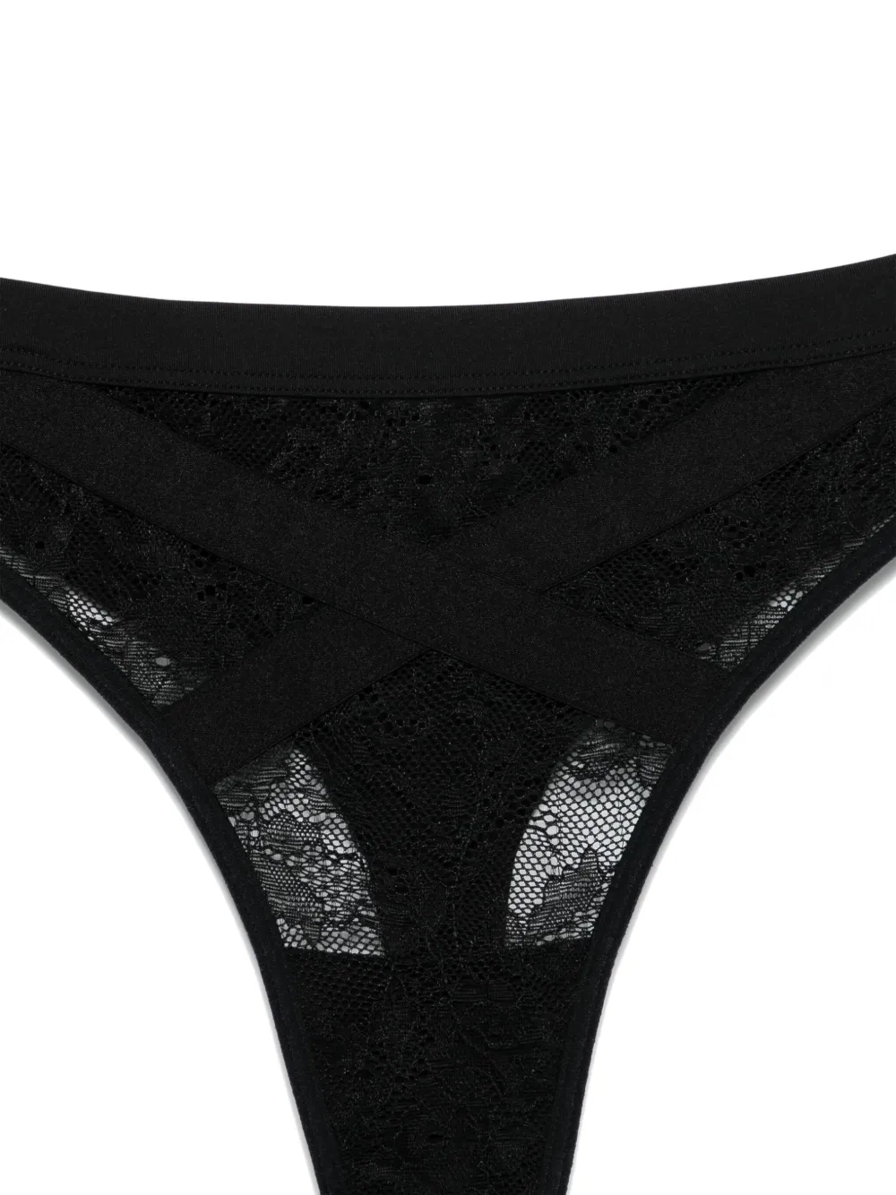 Marlies Dekkers String met kant Zwart