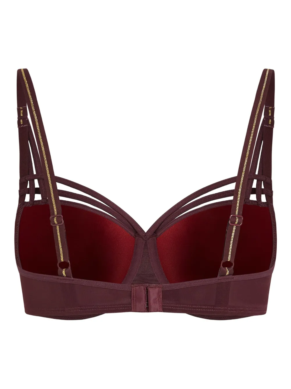 Marlies Dekkers Dame De Paris Padded Balcony Bra In Burgundy