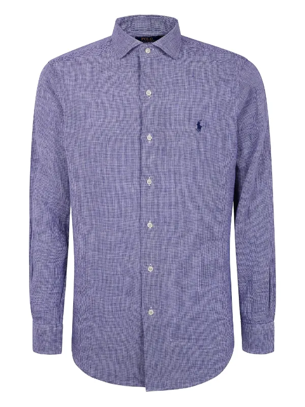 Polo Ralph Lauren リネンシャツ | ブルー | FARFETCH JP