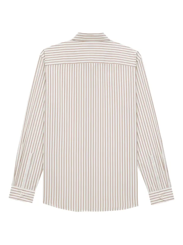 Saint Laurent ストライプ シャツ | ホワイト | FARFETCH JP
