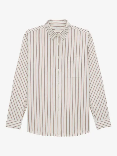 Saint Laurent camisa a rayas