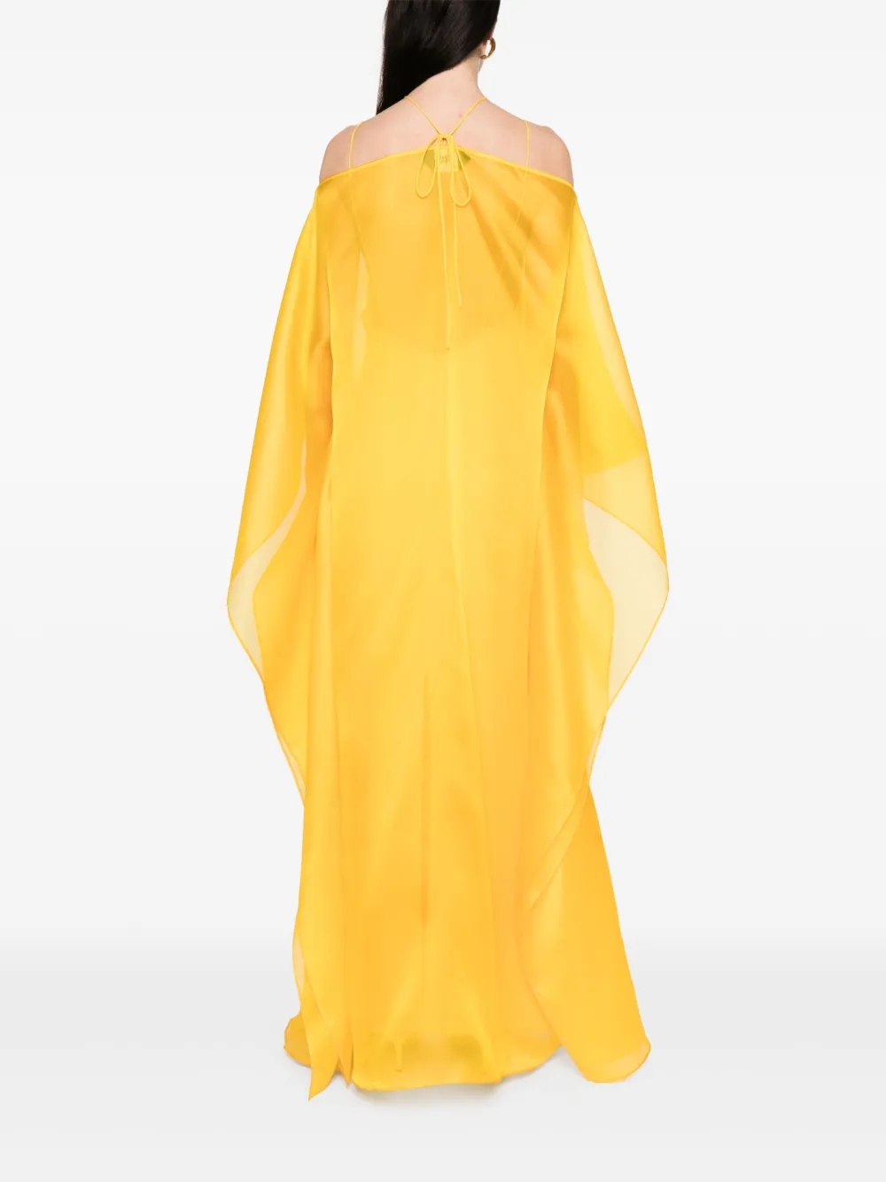 Taller Marmo Sza maxi-jurk Geel