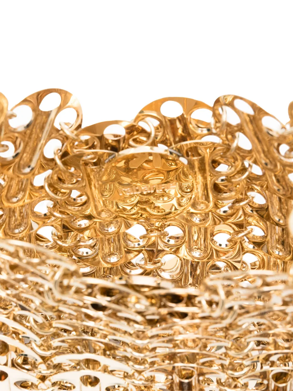 Rabanne 1969 schoudertas met schakelketting Goud