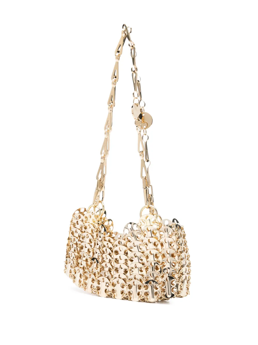 Rabanne 1969 schoudertas met schakelketting Goud