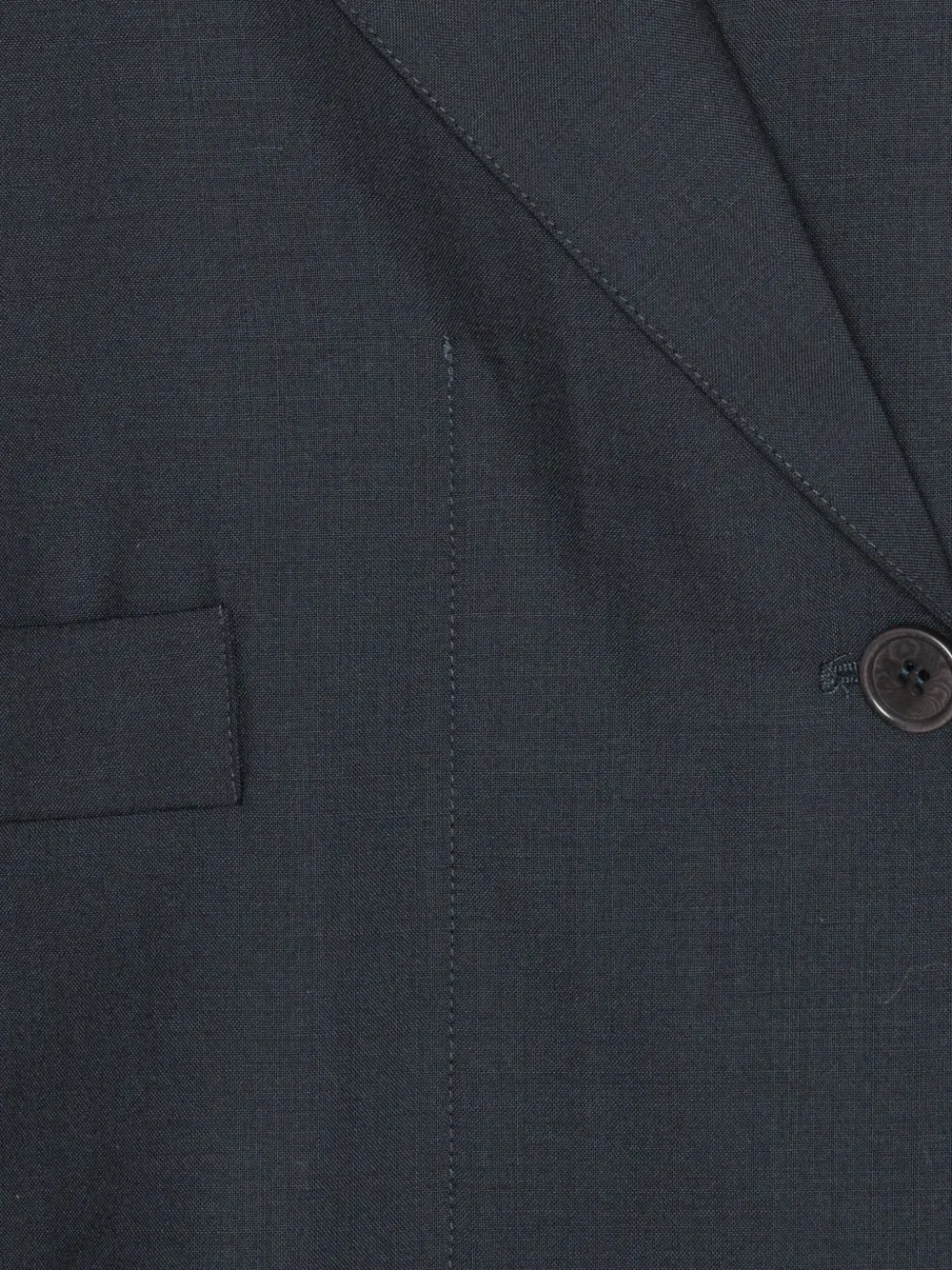 Henrik Vibskov Gelaagd jack met knoopsluiting Blauw