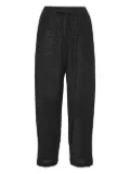 Henrik Vibskov textured drawstring trousers - Black
