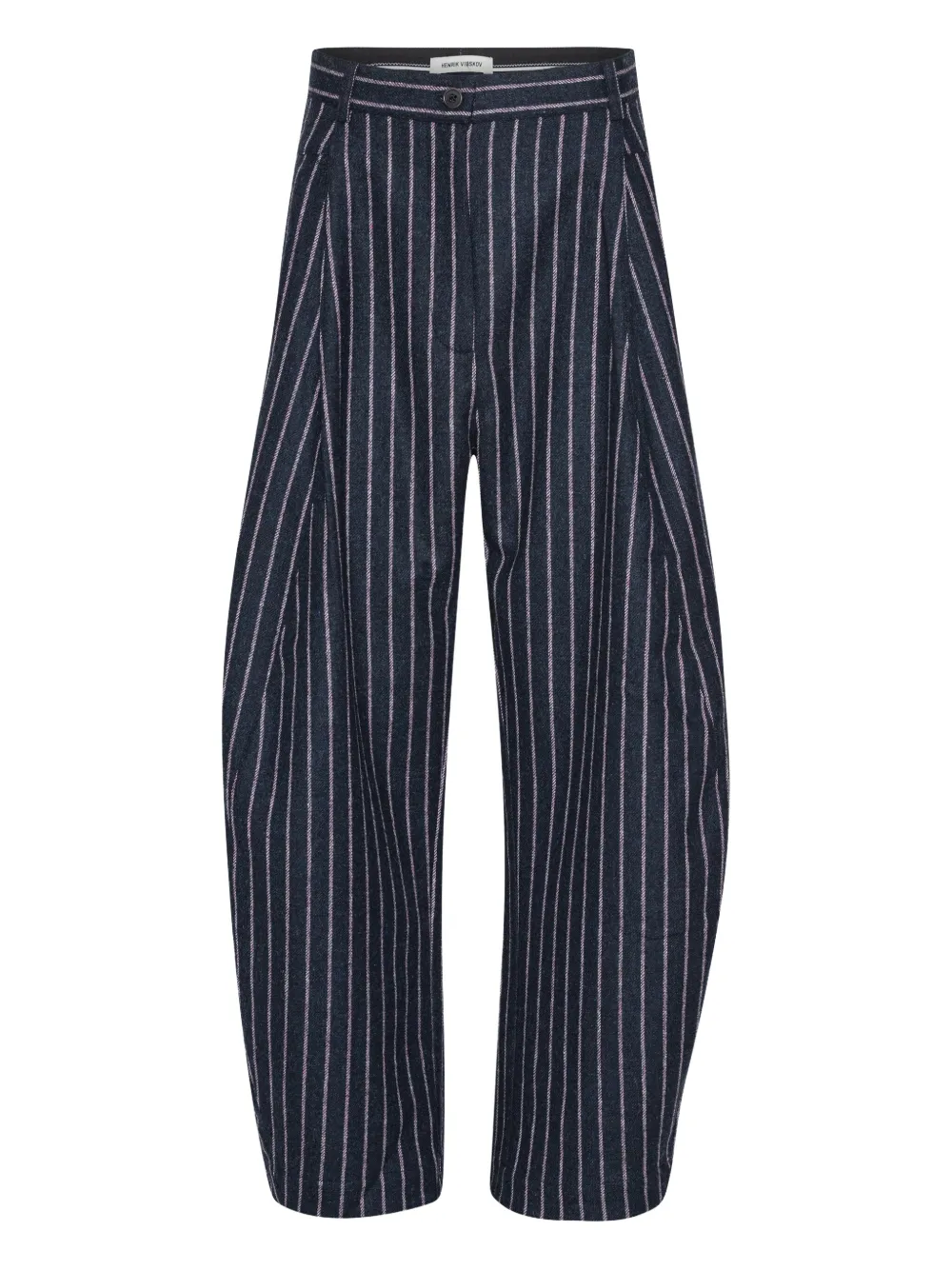 Henrik Vibskov Shady Suiting Pinstripe Wide-leg Trousers In Blue