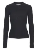 Henrik Vibskov textured cross-back top - Black