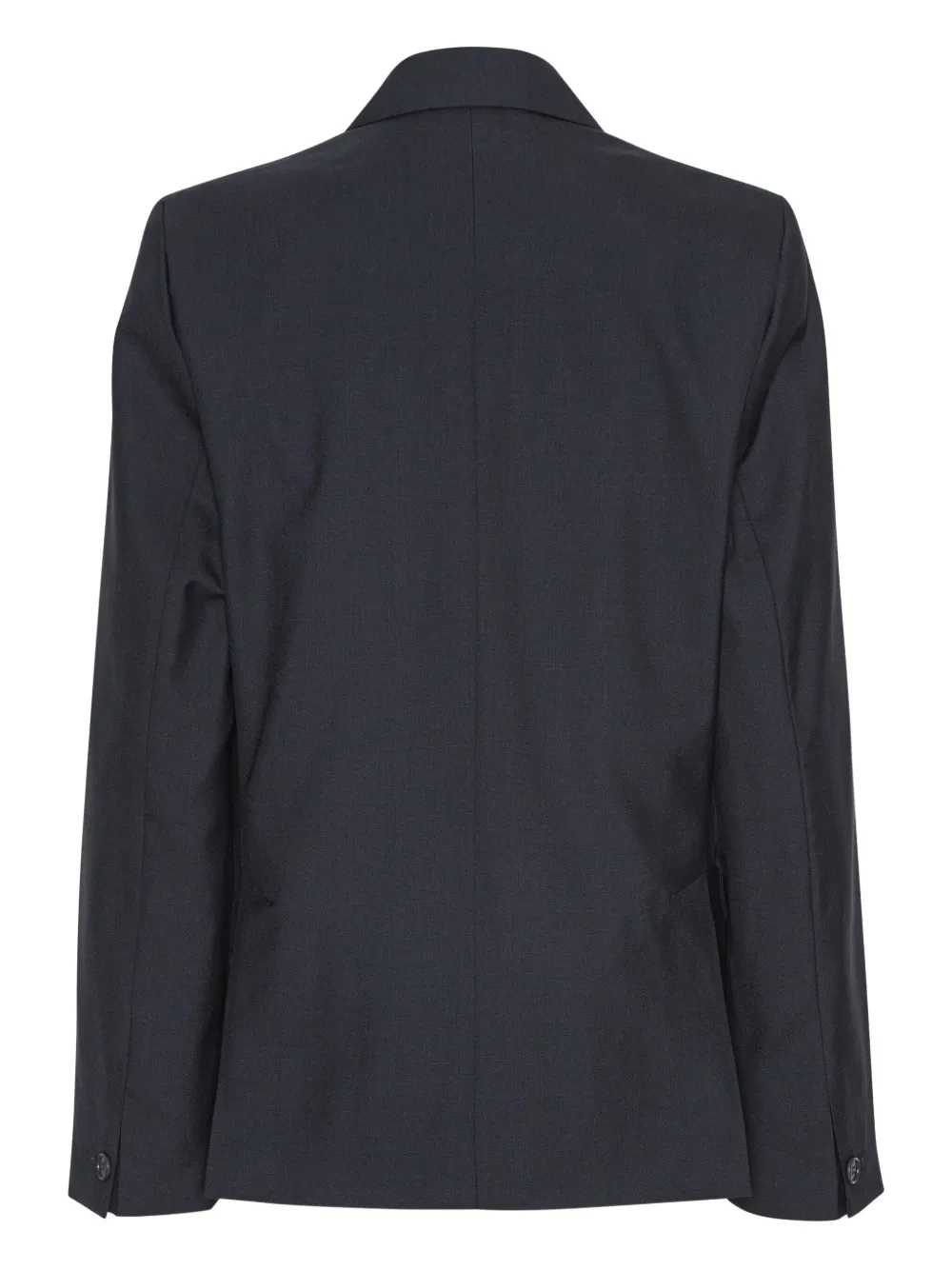 Henrik Vibskov Blazer met dubbele rij knopen en geborduurd detail Blauw