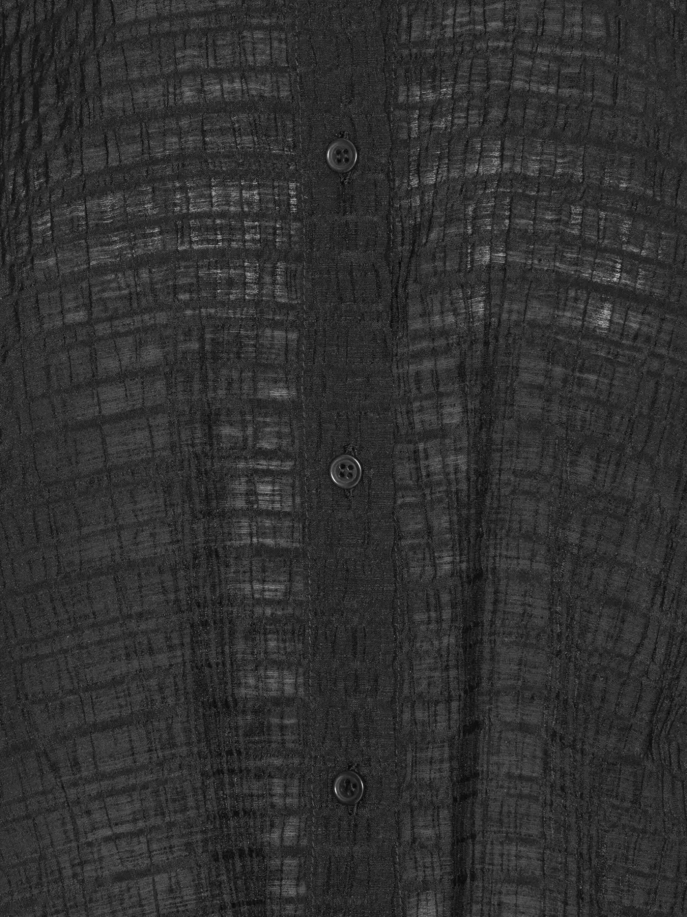Henrik Vibskov Blouse met textuur Zwart