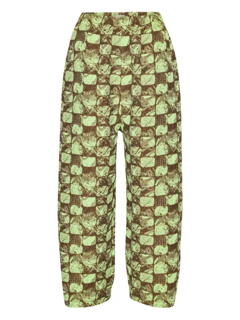 Henrik Vibskov Eclipse checkered trousers