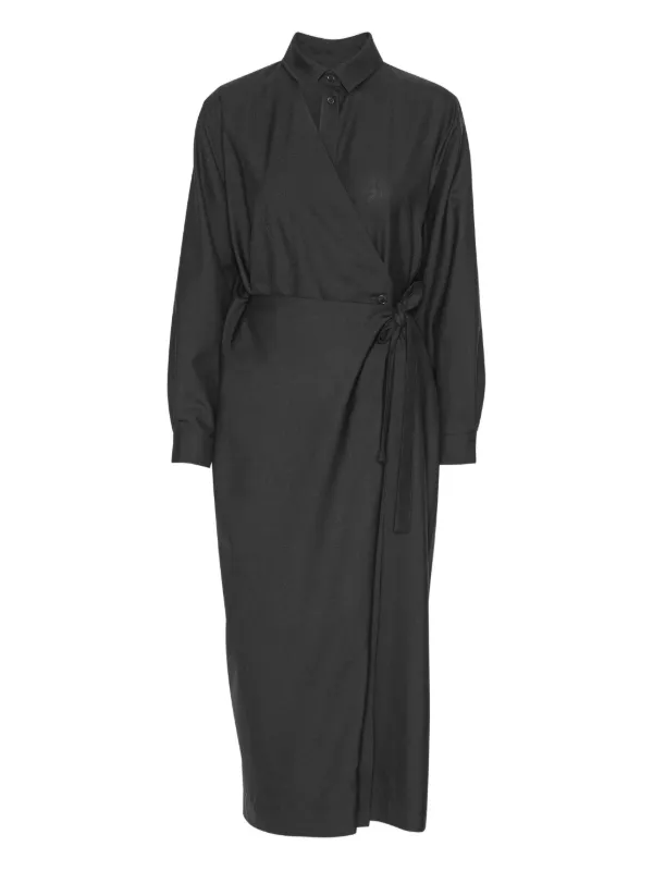 HENRIK VIBSKOVプリーツワンピース HENRIK VIBSKOV ストライプロングワンピース HENRIK VIBSKOV