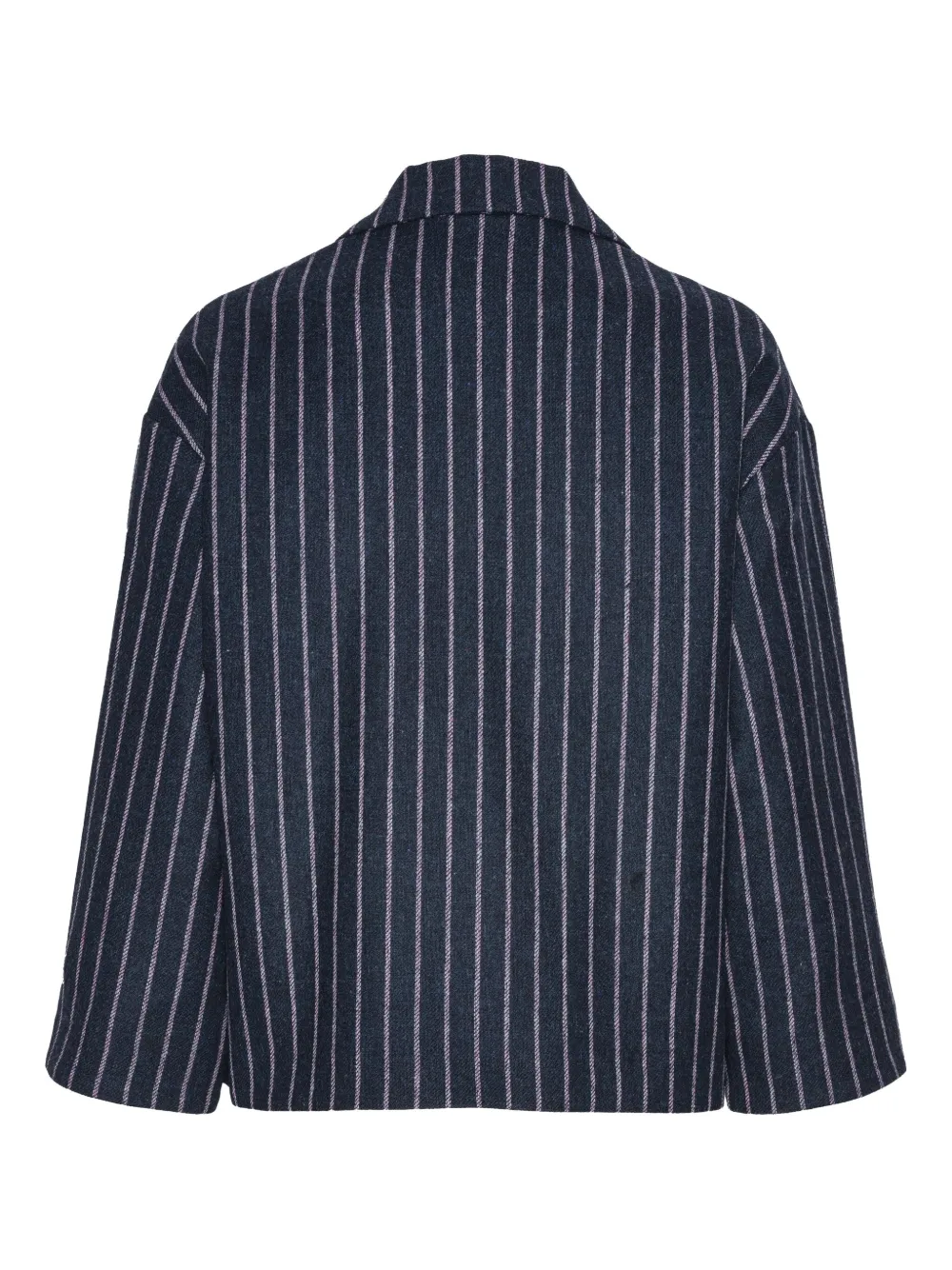 Henrik Vibskov Shady jack met krijtstreep Blauw