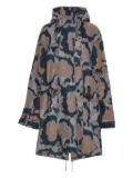 Henrik Vibskov hooded drawstring coat - Blue