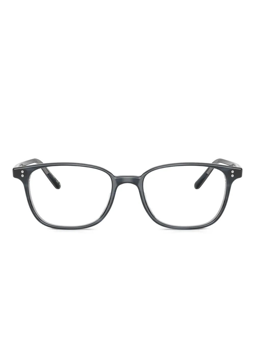 Oliver Peoples lunettes de vue Maslon à monture rectangulaire | bleu | Image 1