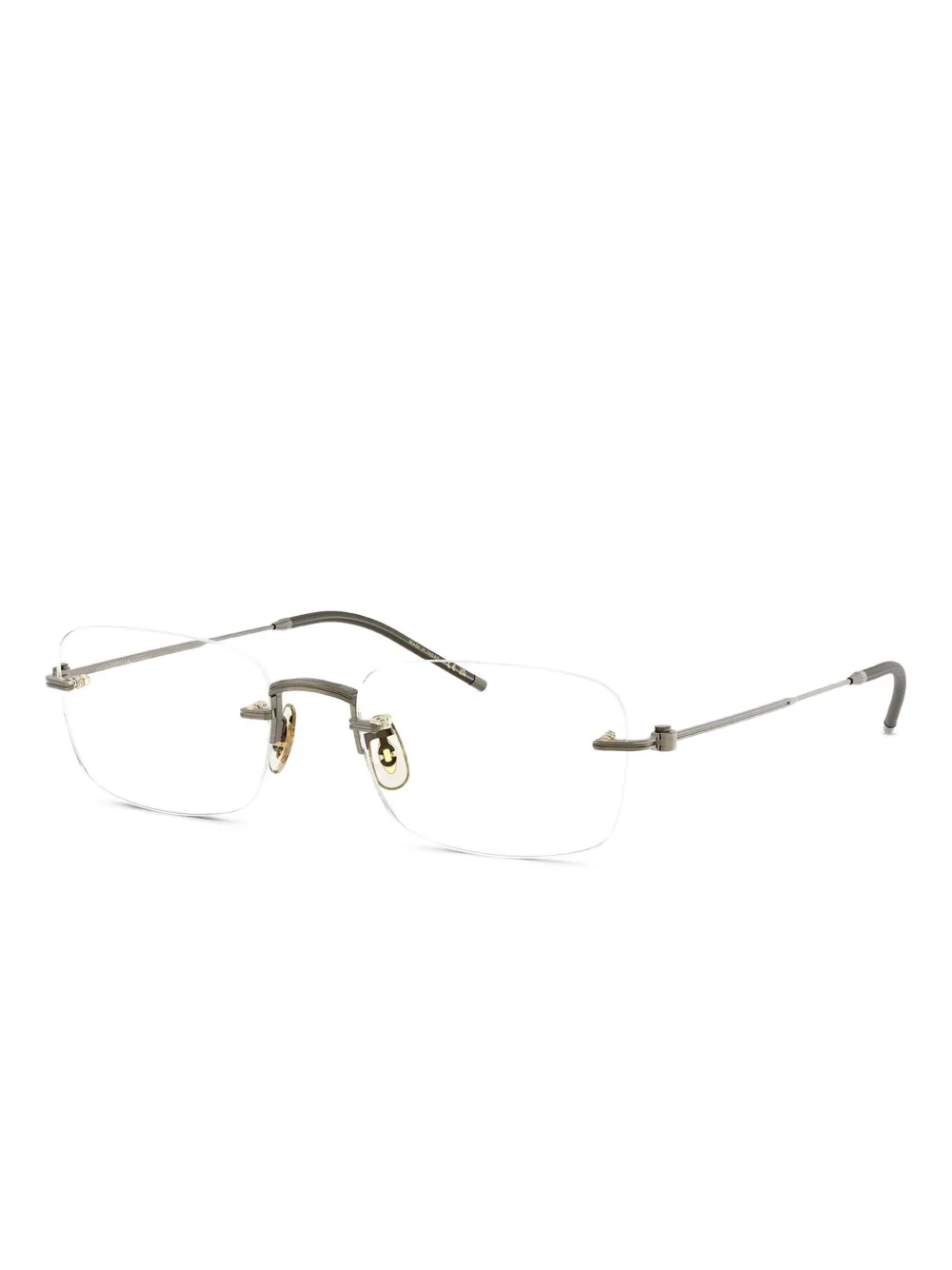 Oliver Peoples  TK-10 rectangle-frame glasses | Men | Image 2