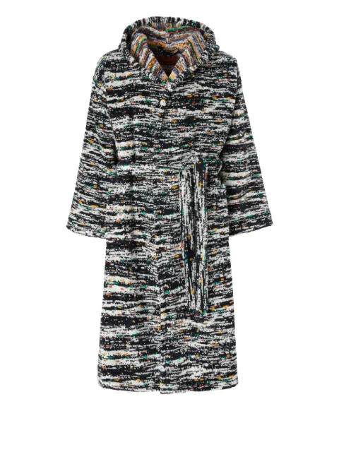 Missoni Home textured hooded robe
