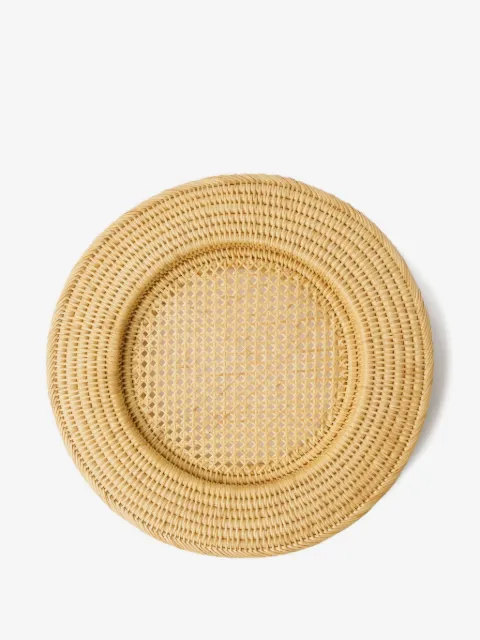 Cabana Woven Sabbia round tray