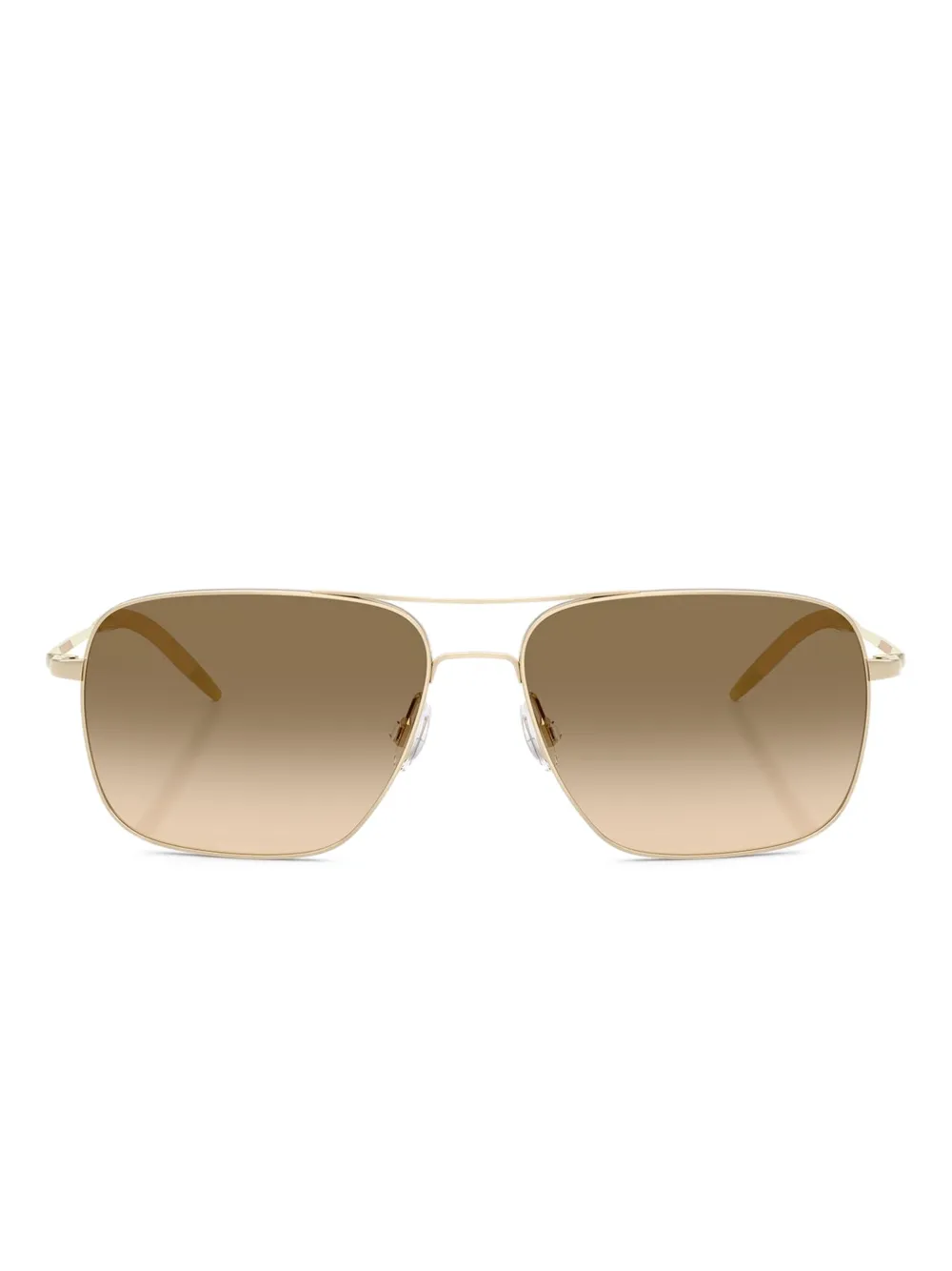 Oliver Peoples Sonnenbrille mit Metall-Gestell - Gold
