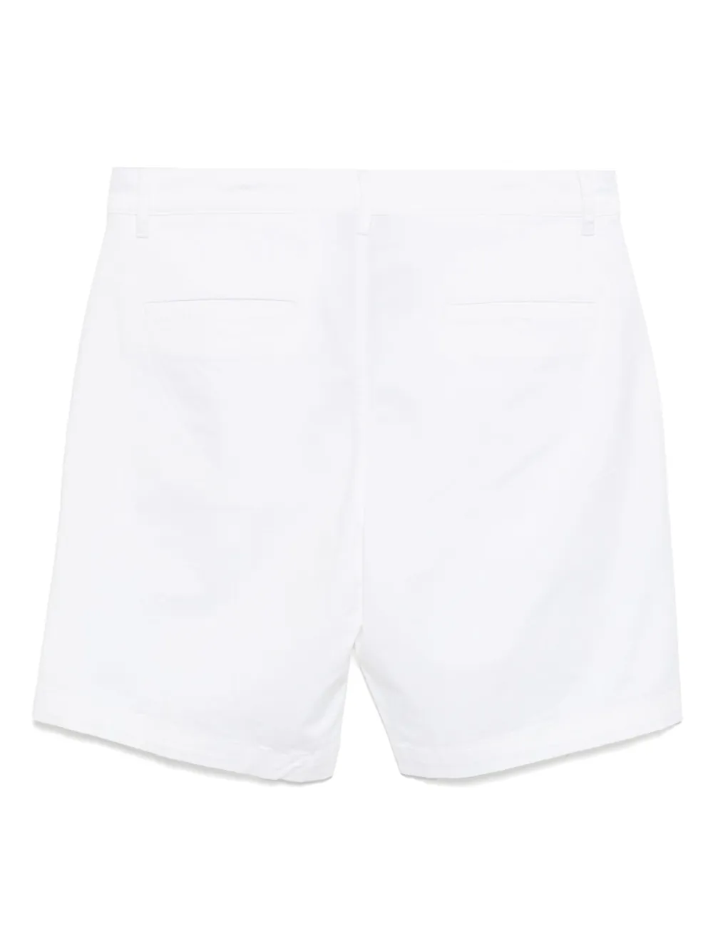 Emporio Armani Shorts met logopatch Wit