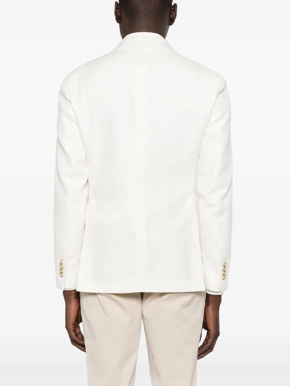 Tagliatore Twill blazer Wit