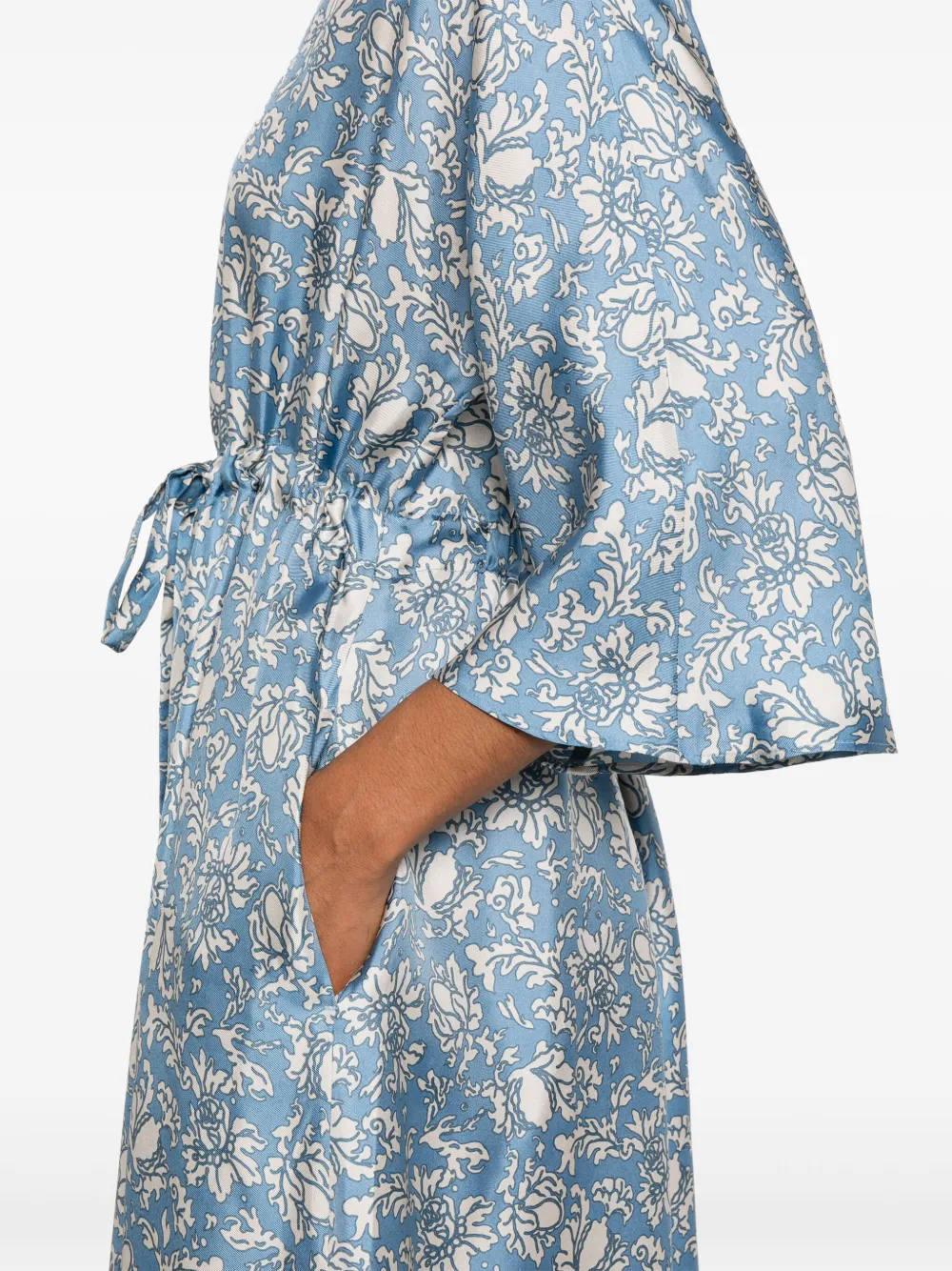 Shop 's Max Mara Vanessa Midi Dress In Blue