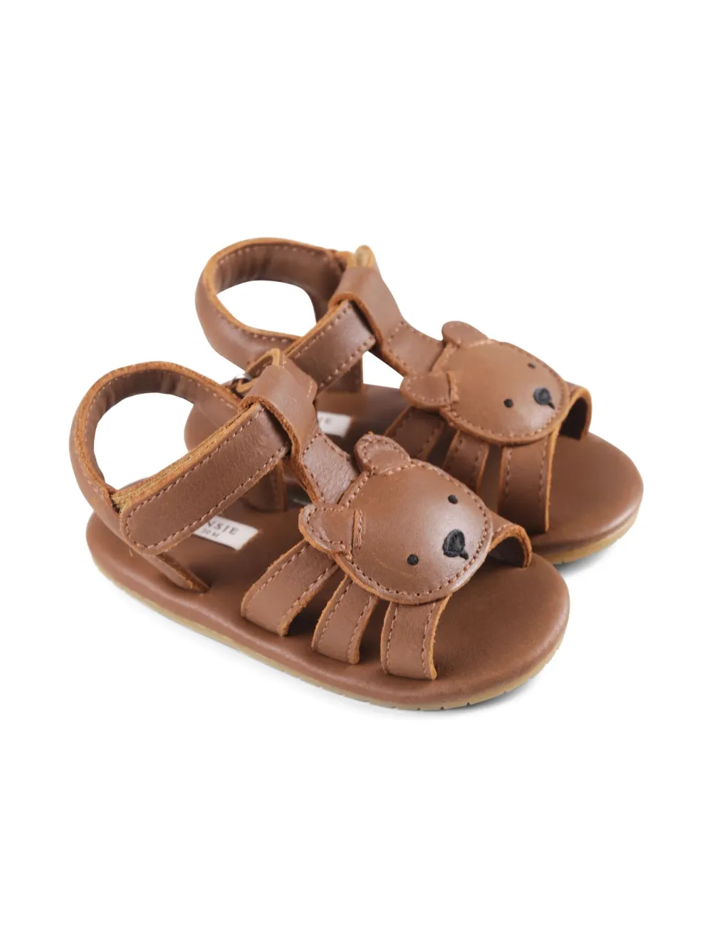 Donsje bear-face sandals Brown