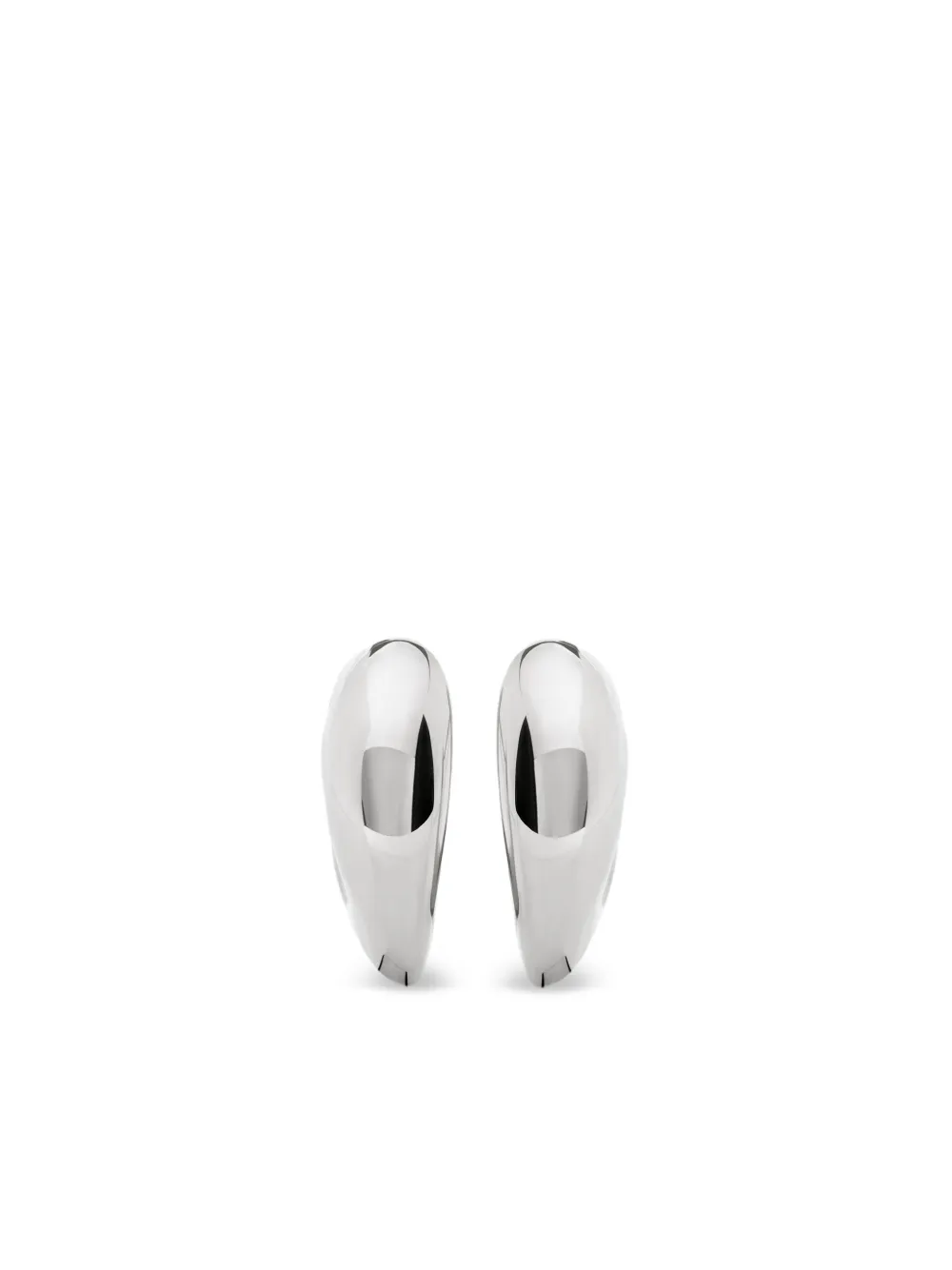 Monica Vinader Womens Nura Reef Medium 18ct Gold Vermeil-plated 925 Sterling Silver Hoop Earrings In Metallic