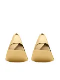 Monica Vinader tapered large hoop earrings - Gold