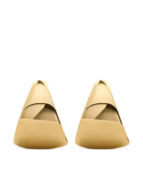 Monica Vinader tapered large hoop earrings