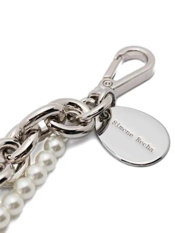 Simone Rocha パール ネックレス | シルバートーン | FARFETCH JP