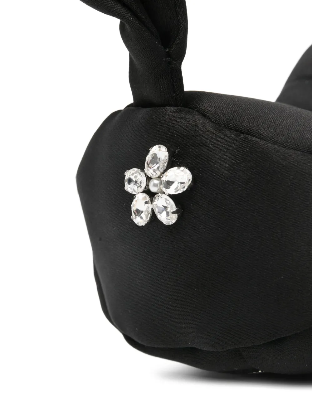 Simone Rocha Simone Hare Coin Purse Bag Charm In Black