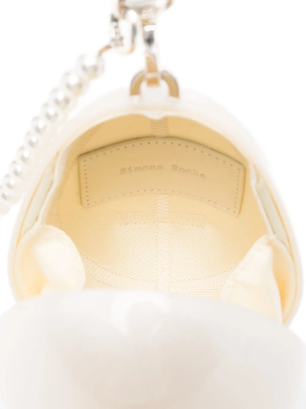 Simone Rocha Mini Hare Cross Body Bag In White