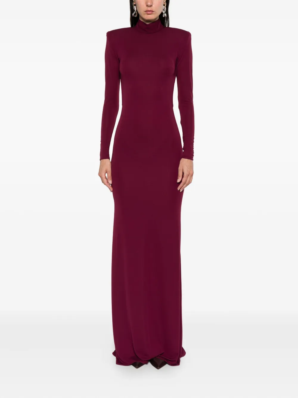 The New Arrivals Ilkyaz Ozel Venum maxi-jurk Rood