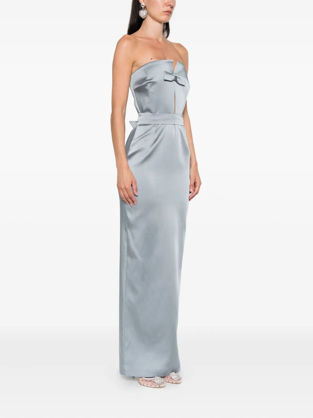 The New Arrivals Ilkyaz Ozel Holly avondjurk Blauw