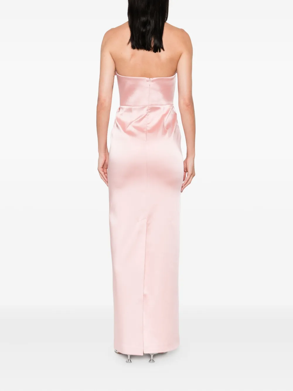 The New Arrivals Ilkyaz Ozel Sisu maxi-jurk Roze