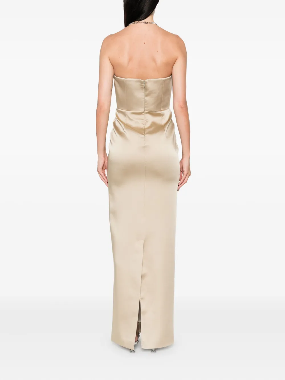 The New Arrivals Ilkyaz Ozel Noa jurk Beige