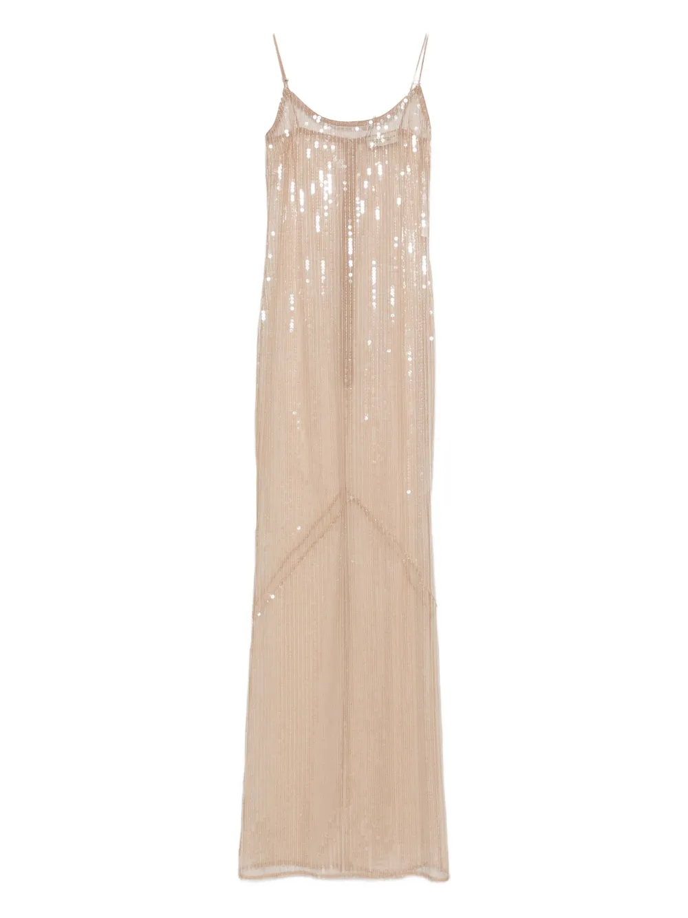 The New Arrivals Ilkyaz Ozel Isis maxi-jurk Beige