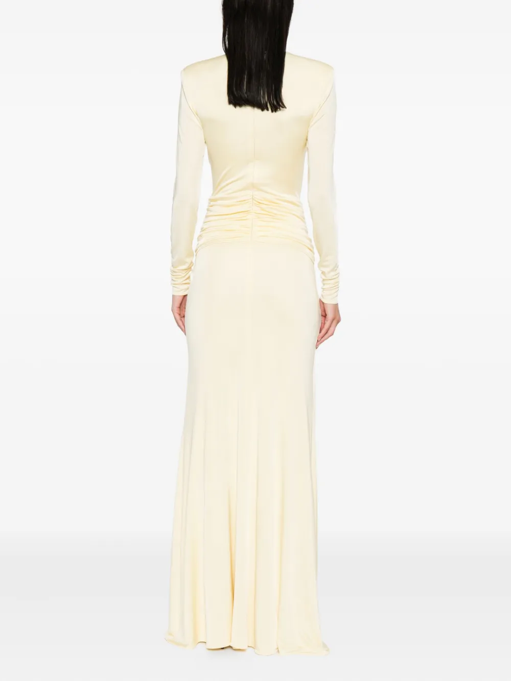 The New Arrivals Ilkyaz Ozel Azure maxi dress Geel