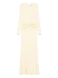 The New Arrivals Ilkyaz Ozel Azure maxi dress - Yellow