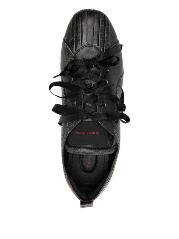 Simone Rocha Leather Sneakers | Brown | FARFETCH