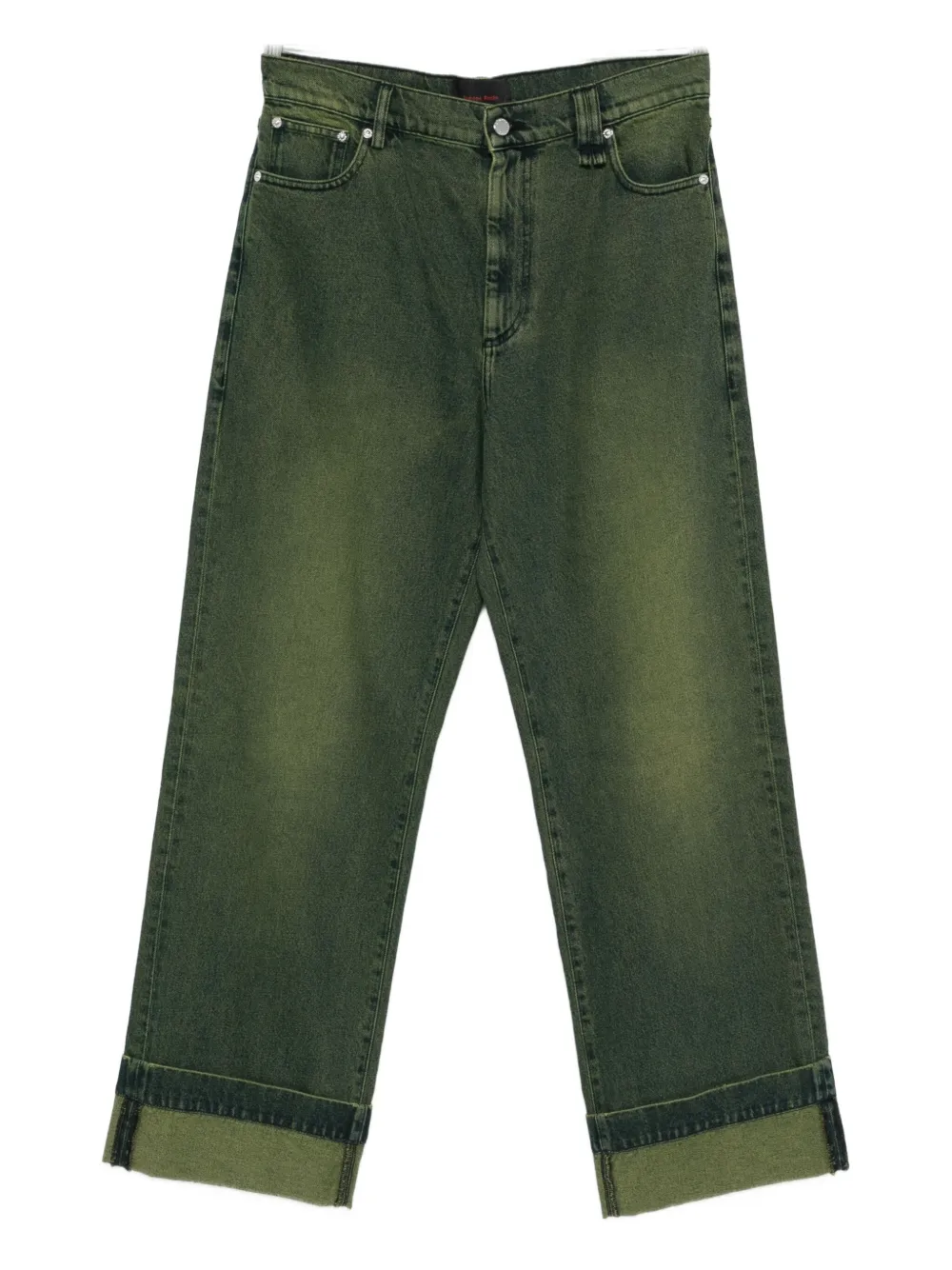 Simone Rocha straight-leg jeans | Green | Image 1