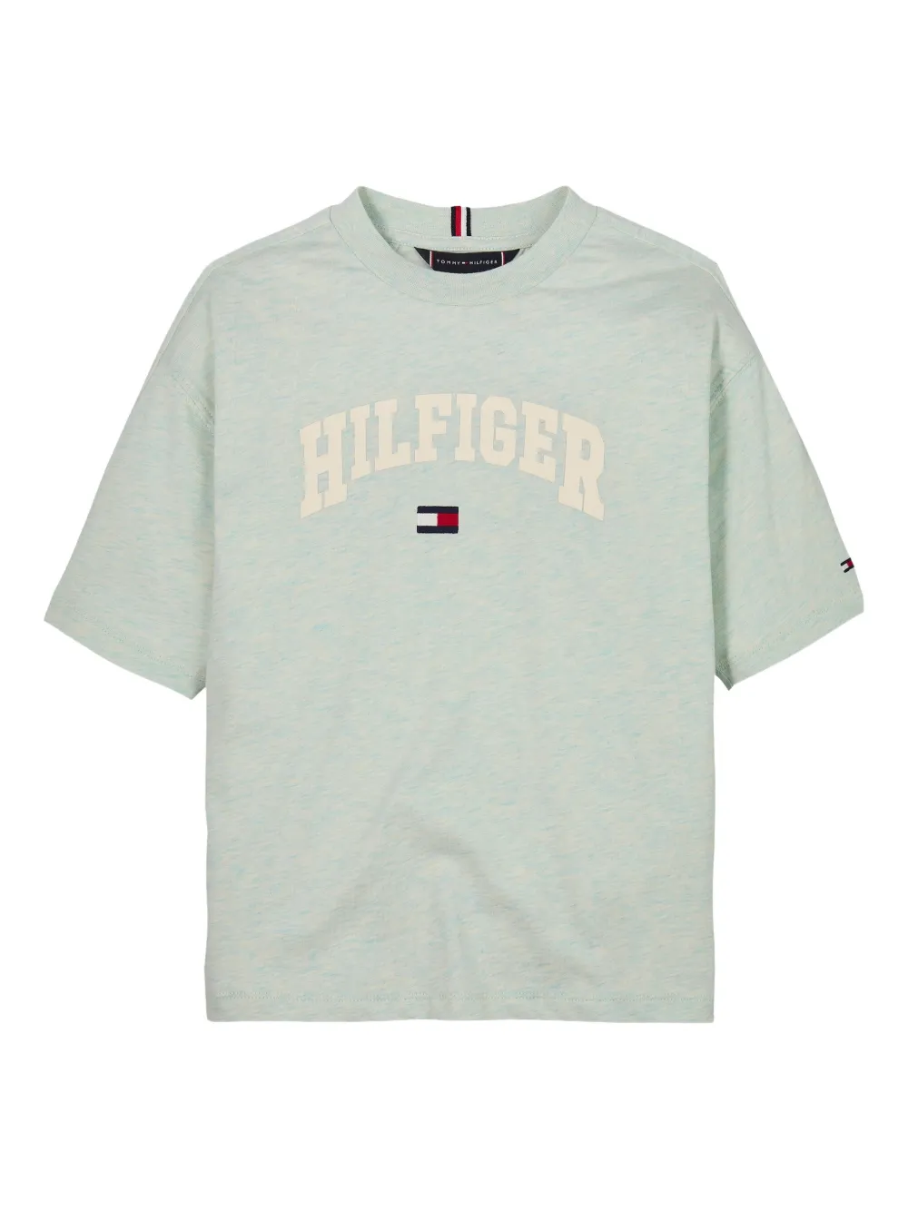 Tommy Hilfiger Junior playera universitario con logo | verde | Image 1