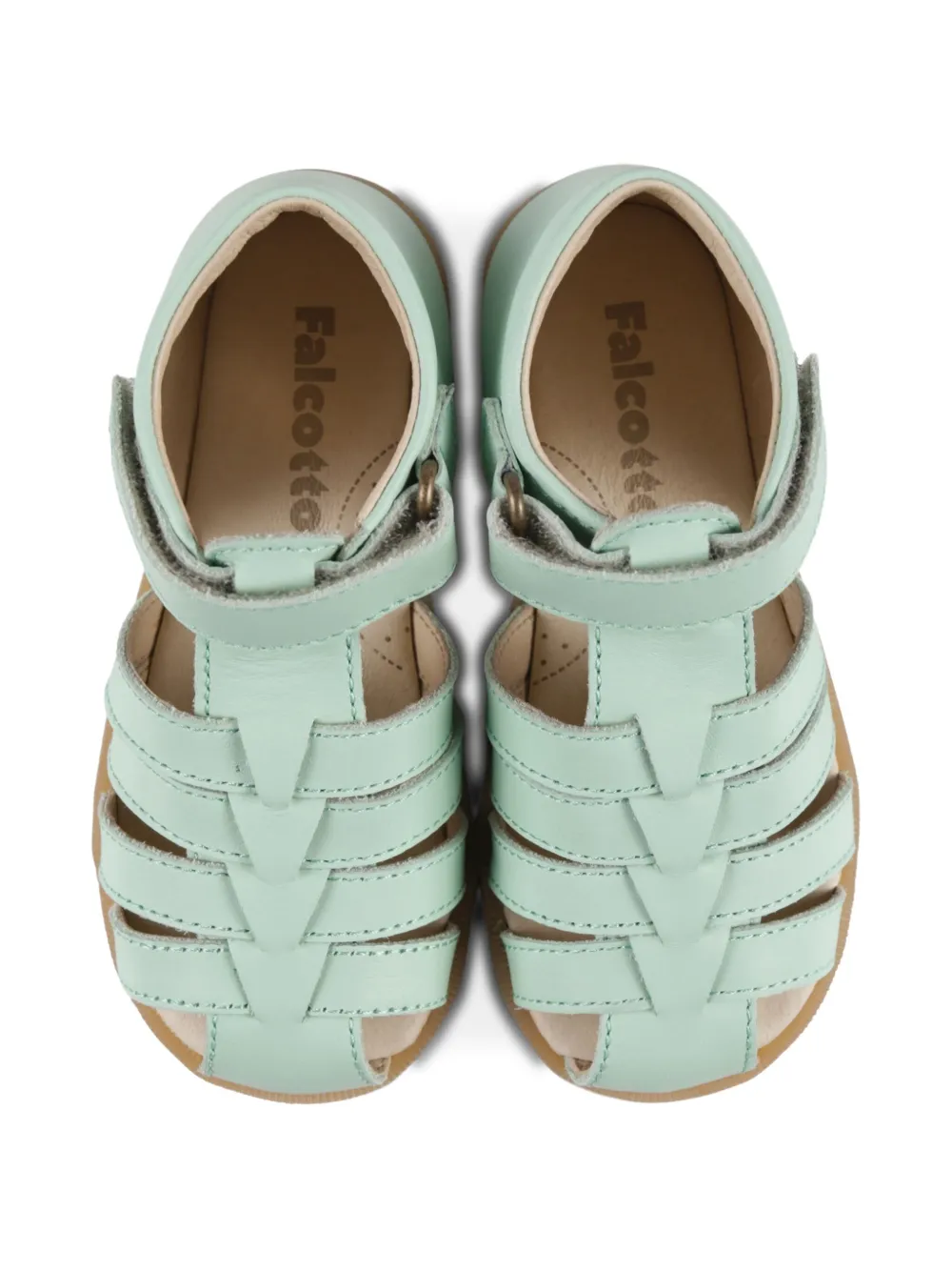 Falcotto strappy sandals Green