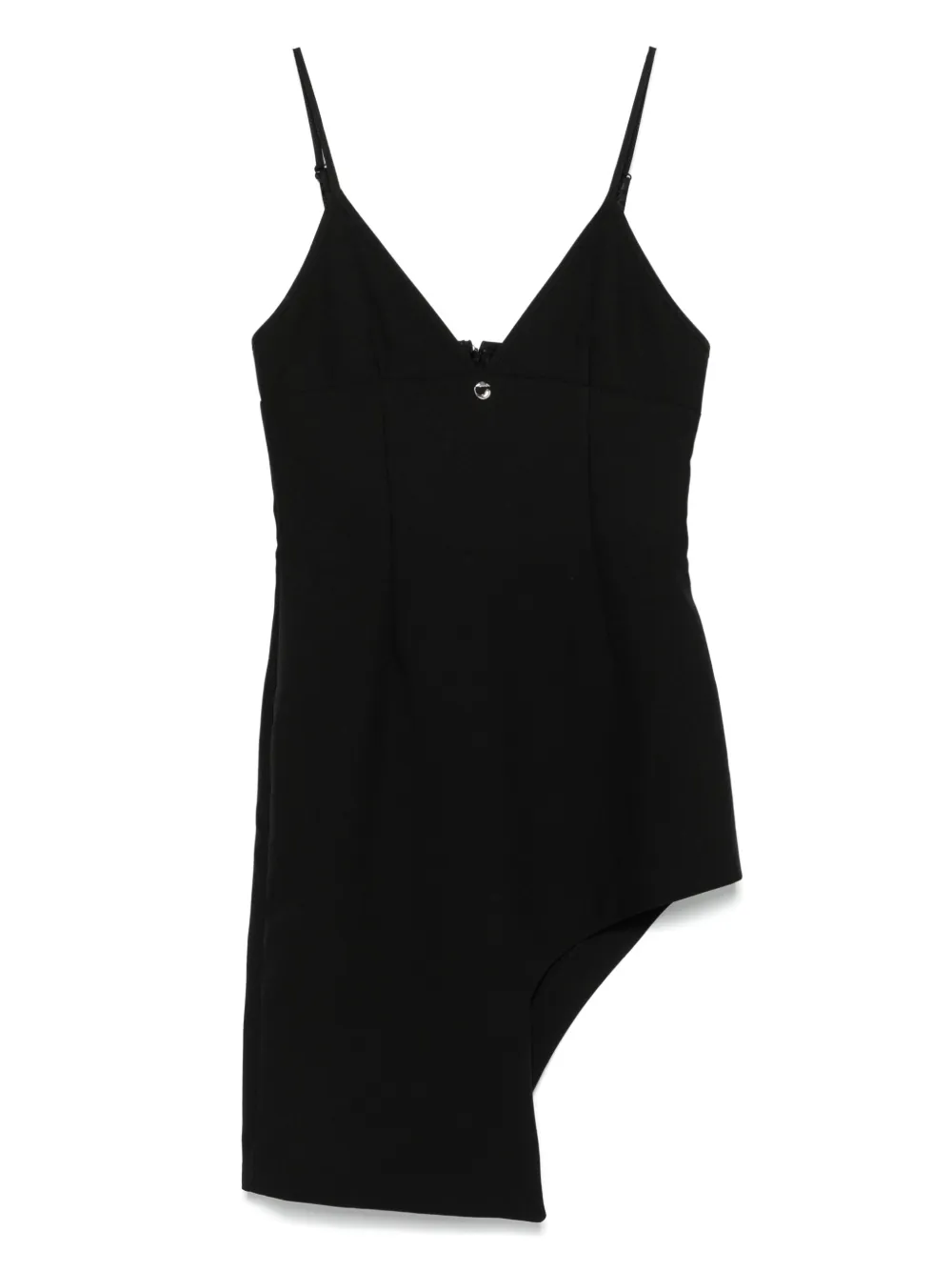 Coperni vestido corto con diseño asimétrico | negro | Image 1